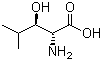 structure of CAS# 87421-23-6, (2R,3S)-(-)-2-Amino-3-hydroxy-4-methylpentanoic acid