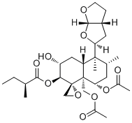Dihydroajugapitin molecular structure (CAS 87480-84-0)