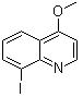8-Iodo-4-methoxyquinoline molecular structure (CAS 874831-34-2)