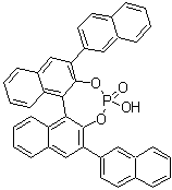 (11bS)-4-Hydroxy-2,6-di-2-naphthalenyl-dinaphtho[2,1-d:1',2'-f][1,3,2]dioxaphosphepin 4-oxide molecular structure (CAS 874948-60-4)