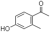structure of CAS# 875-59-2, 2'-Methyl-4'-hydroxyacetophenone