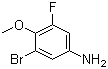 structure of CAS# 875664-44-1, 3-溴-5-氟-4-甲氧基苯胺