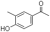 4-羟基-3-甲基苯乙酮分子结构 (CAS 876-02-8)
