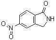 structure of CAS# 876343-38-3, 5-Nitro-2,3-dihydro-1H-isoindol-1-one