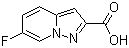 structure of CAS# 876379-76-9, 6-氟吡唑并[1,5-a]吡啶-2-羧酸