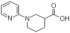structure of CAS# 876718-04-6, 3,4,5,6-Tetrahydro-2H-[1,2']bipyridinyl-3-carboxylic acid