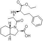 structure of CAS# 87679-37-6, Trandolapril