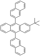 CAS 登录号：876955-92-9, 2-叔丁基-9,10-二(2-萘基)蒽