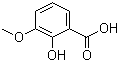 structure of CAS# 877-22-5, 3-Methoxysalicylic acid