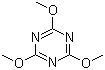 structure of CAS# 877-89-4, 2,4,6-Trimethoxy-1,3,5-triazine