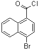 structure of CAS# 87700-65-0, 4-溴-1-萘甲酰氯