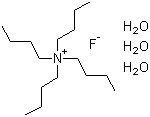 structure of CAS# 87749-50-6, 四丁基氟化铵三水合物