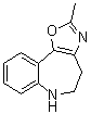 structure of CAS# 877858-27-0, 5,6-Dihydro-2-methyl-4H-oxazolo[4,5-d][1]benzazepine