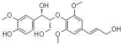 CAS 登录号：877875-96-2, (1S,2R)-1-(4-羟基-3-甲氧基苯基)-2-[4-[(1E)-3-羟基-1-丙烯基]-2,6-二甲氧基苯氧基]-1,3-丙二醇
