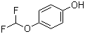 4-(Difluoromethoxy)phenol molecular structure (CAS 87789-47-7)