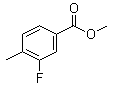 structure of CAS# 87808-48-8, 3-Fluoro-4-methylbenzoic acid methyl ester