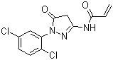 CAS 登录号：87820-16-4, 1-(2,5-二氯苯基)-3-丙烯酰胺基-5-吡唑酮