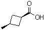 structure of CAS# 87863-08-9, cis-3-Methylcyclobutanecarboxylic acid