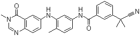 AZ-628 molecular structure (CAS 878739-06-1)