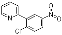 structure of CAS# 879088-40-1, 2-(2-Chloro-5-nitrophenyl)pyridine
