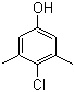 4-氯-3,5-二甲酚分子结构 (CAS 88-04-0)