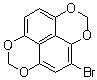 structure of CAS# 88051-30-3, 4-Bromonaphtho[1,8-de:4,5-d'e']bis[1,3]dioxin