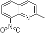 structure of CAS# 881-07-2, 8-硝基-2-甲基喹啉