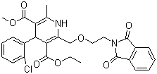 structure of CAS# 88150-62-3, Phthaloyl amlodipine