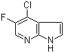 structure of CAS# 882033-66-1, 4-Chloro-5-fluoro-7-azaindole