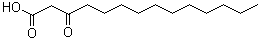 CAS 登录号：88222-72-4, 3-氧代十四烷酸