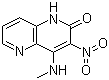 CAS 登录号：882651-36-7, 4-(甲基氨基)-3-硝基-1,5-萘啶-2(1H)-酮