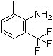 structure of CAS# 88301-98-8, 2-Methyl-6-(trifluoromethyl)aniline