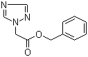 1H-1,2,4-三唑-1-基乙酸苄酯分子结构 (CAS 883106-35-2)