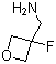 3-Fluoro-3-oxetanemethanamine molecular structure (CAS 883311-82-8)