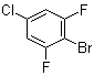 structure of CAS# 883546-16-5, 2-Bromo-5-chloro-1,3-difluorobenzene