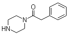 2-苯基-1-(1-哌嗪基)乙酮分子结构 (CAS 88372-33-2)