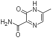 structure of CAS# 88394-05-2, 3,4-二氢-5-甲基-3-氧代-2-吡嗪甲酰胺