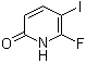 6-Fluoro-5-iodo-2(1H)-pyridinone molecular structure (CAS 884660-48-4)