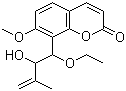 小叶九里香内酯分子结构 (CAS 88478-44-8)