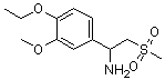 CAS # 885268-06-4, 4-Ethoxy-3-methoxy-alpha-[(methylsulfonyl)methyl]benzenemethanamine