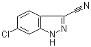 CAS # 885278-30-8, 6-Chloro-1H-indazole-3-carbonitrile
