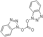CAS 登录号：88544-01-8, 双(1-苯并[d]三唑)碳酸酯