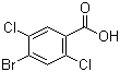 structure of CAS# 885532-41-2, 4-溴-2,5-二氯苯甲酸