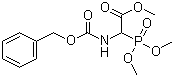structure of CAS# 88568-95-0, N-Cbz-2-Phosphonoglycine trimethyl ester