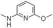 2-Methoxy-6-(methylamino)pyridine molecular structure (CAS 88569-83-9)