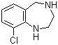 CAS 登录号：886365-62-4, 9-氯-2,3,4,5-四氢-1H-苯并[e][1,4]二氮杂卓