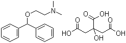 structure of CAS# 88637-37-0, Diphenhydramine citrate