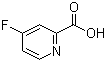structure of CAS# 886371-78-4, 4-Fluoropyridine-2-carboxylic acid