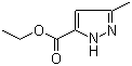 structure of CAS# 886495-75-6, Ethyl 3-methylpyrazole-5-carboxylate