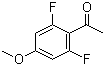 structure of CAS# 886498-84-6, 2',6'-Difluoro-4'-methoxyacetophenone